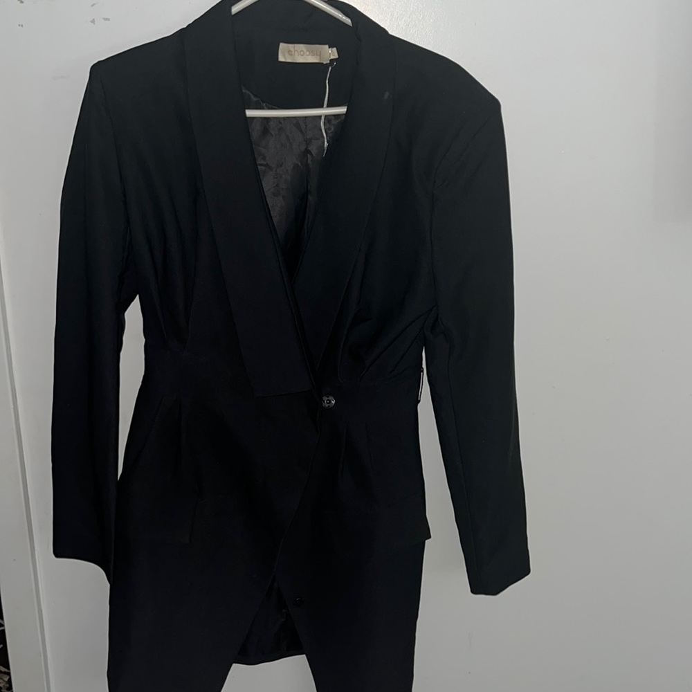 Black Blazer Dress